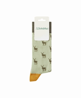 Men's Cotton Socks - Woodland Stag