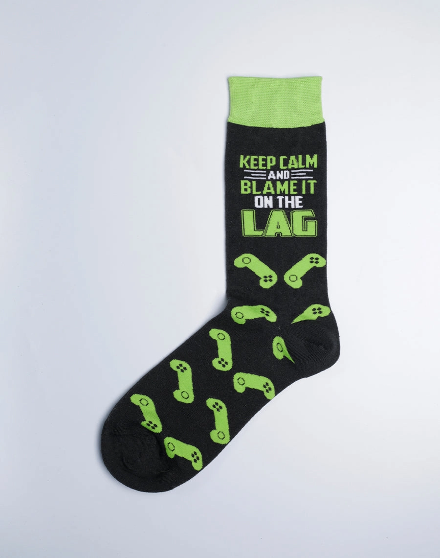 Men’s Pop Culture Pizzazz Funny Crew Socks Pack | 3-Pair Bundle