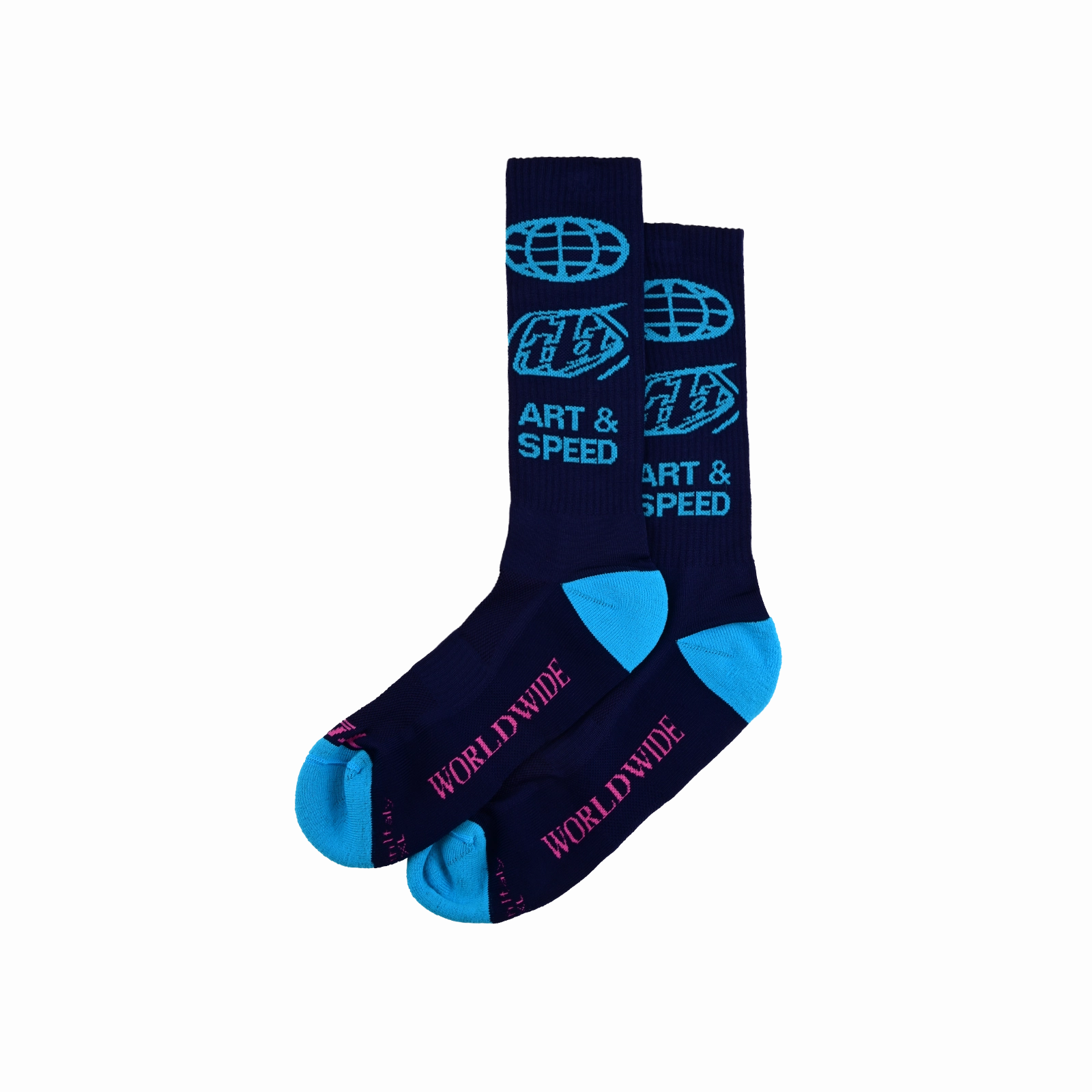 Mens Performance Socks Worldwide Midnight