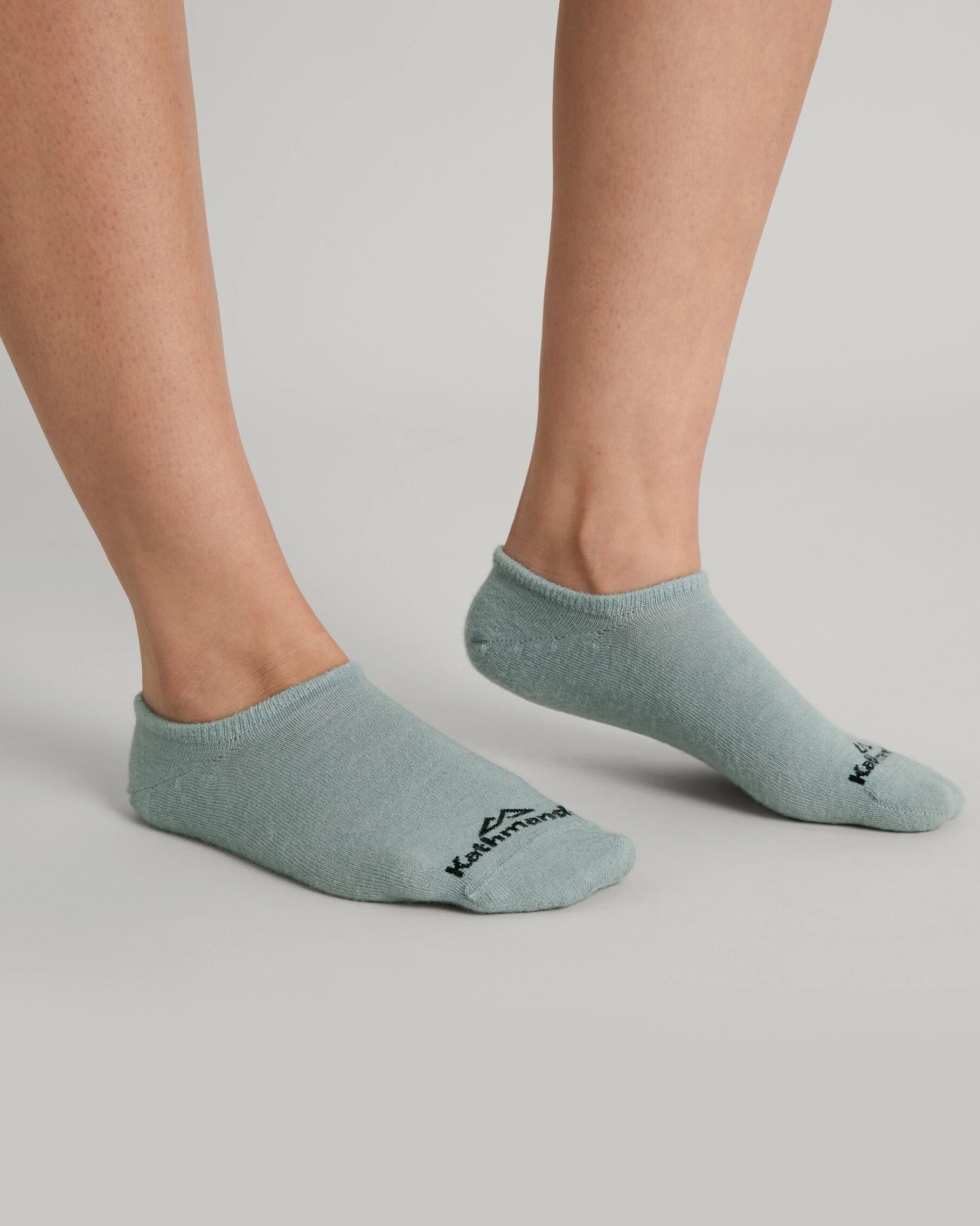 Merino NoShow Socks - Minty