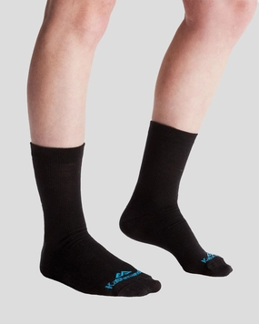 MerinoLINK Federate Socks - Black Stingray