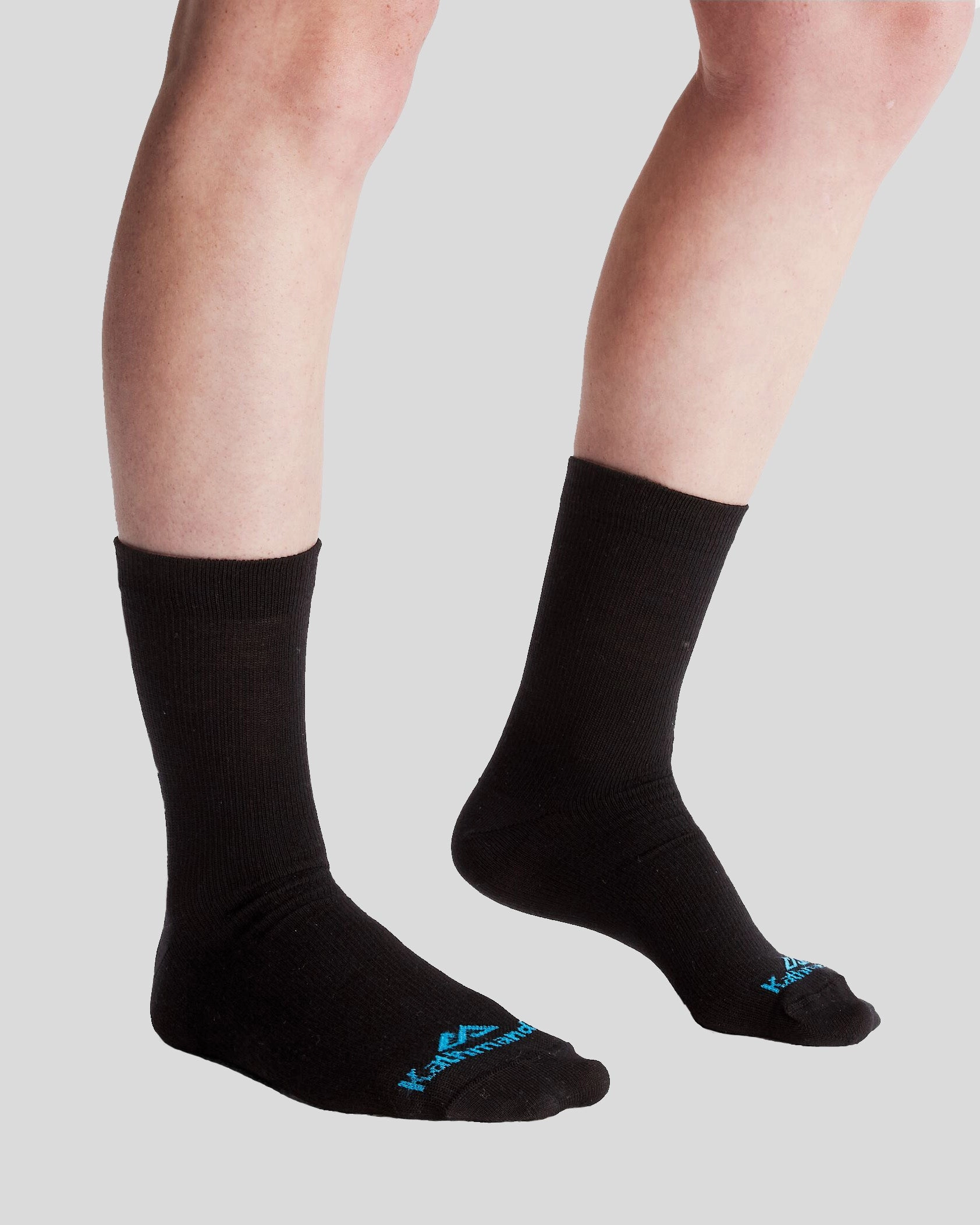 MerinoLINK Federate Socks - Black Stingray
