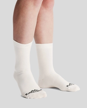 MerinoLINK Federate Socks - White