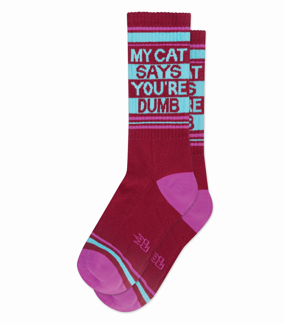 My Cat Says You're Dumb - Gym Crew Socks
