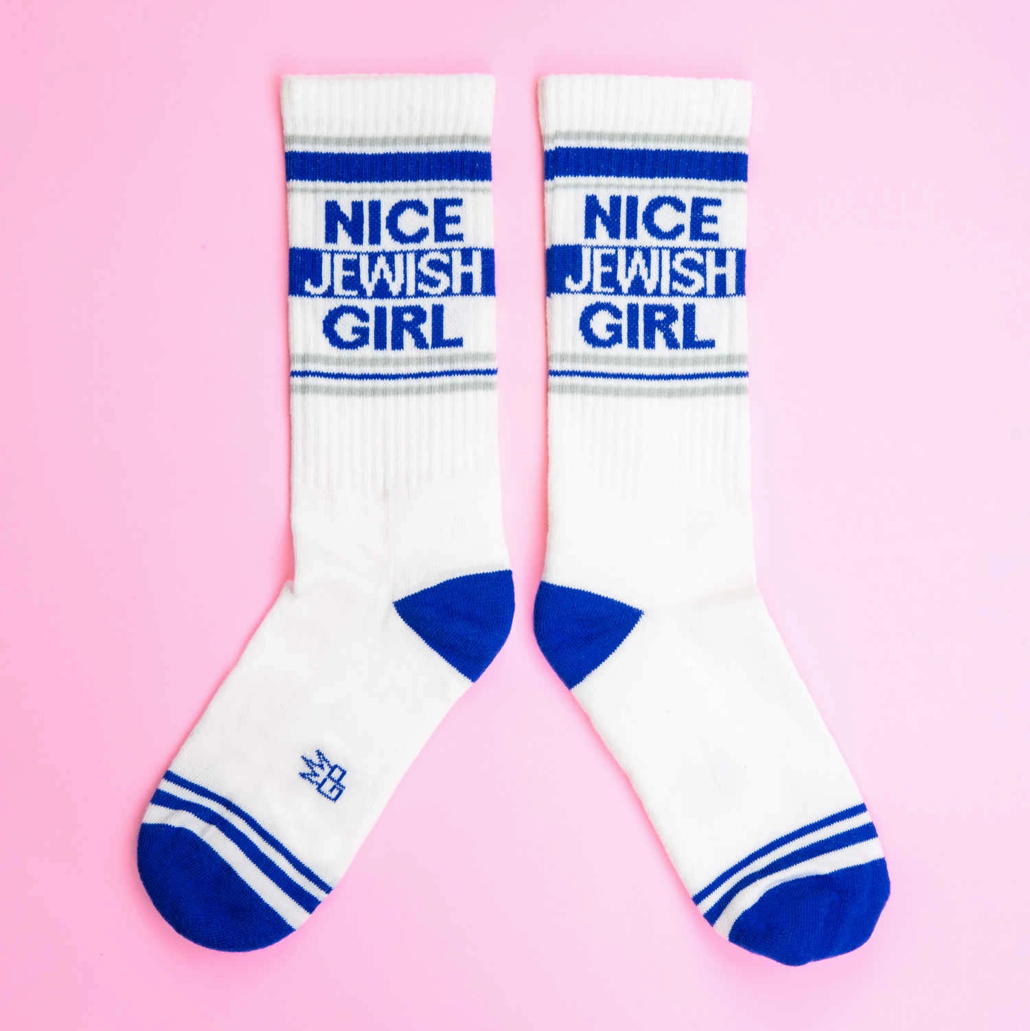 Nice Jewish Girl - Gym Crew Socks
