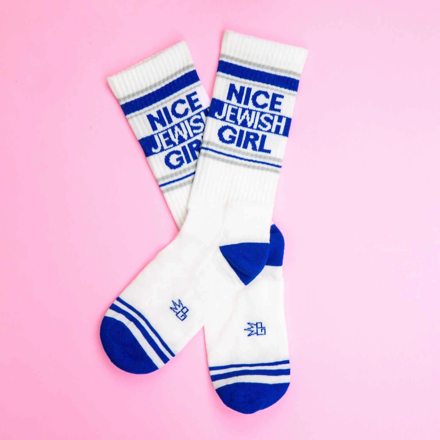 Nice Jewish Girl - Gym Crew Socks