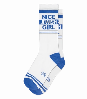 Nice Jewish Girl - Gym Crew Socks