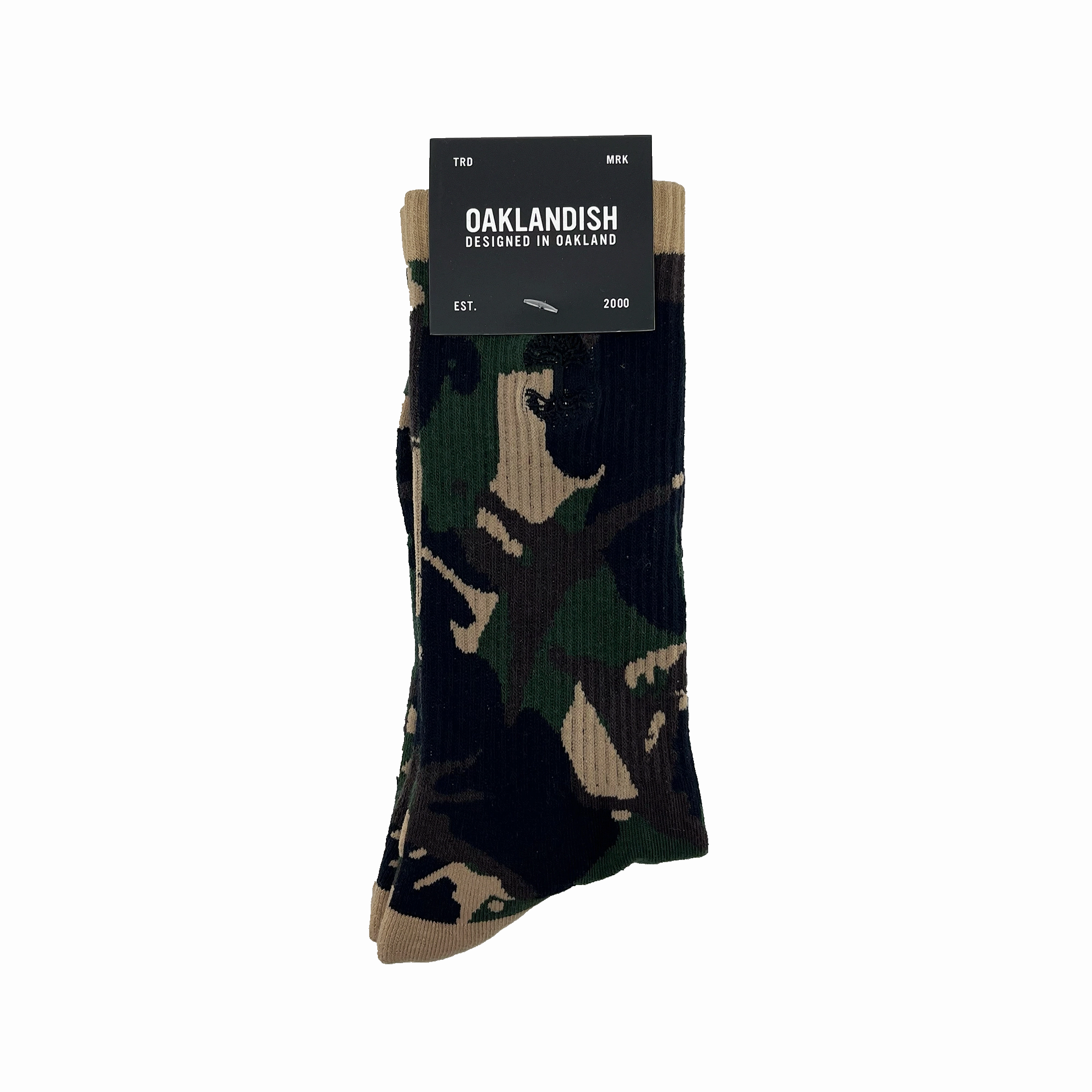 Oaklandish Camo Sock