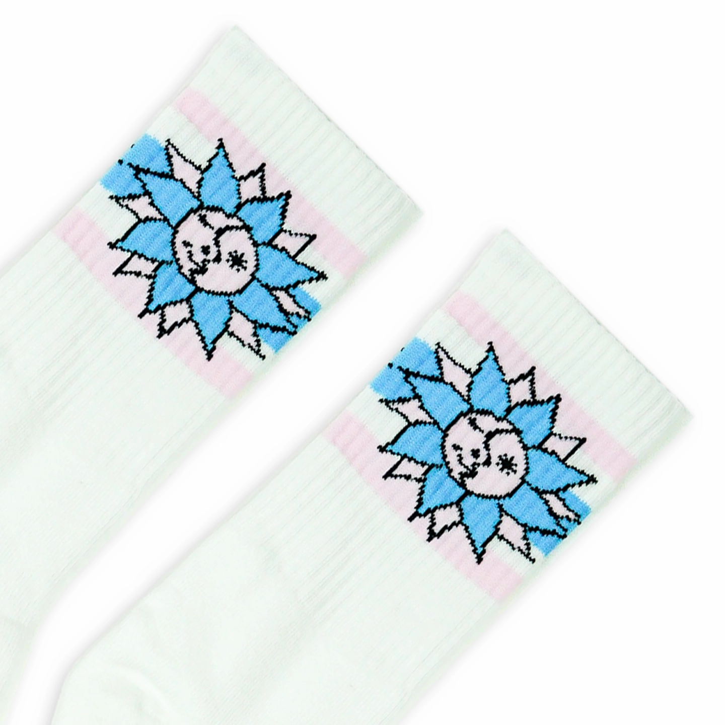 Olivia Wardlow Sunshine Roller Skating Crew Socks