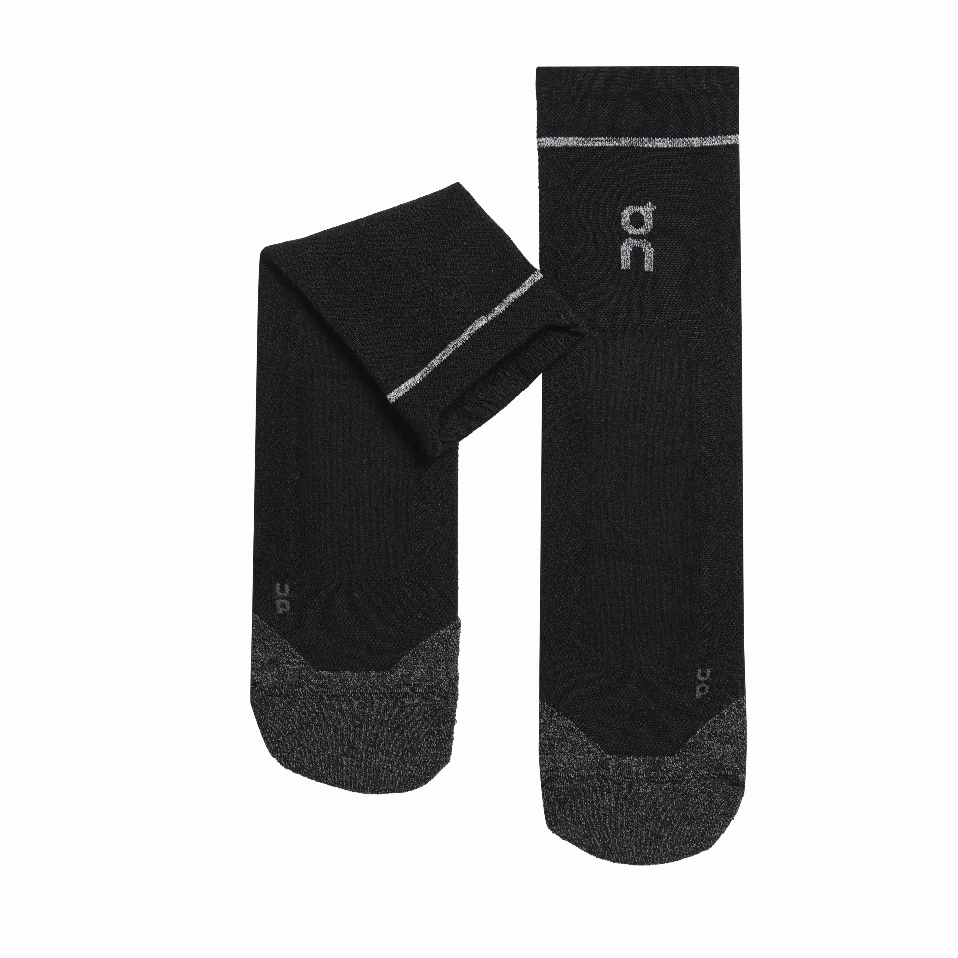 On Merino Ultra Sock Unisex - Black