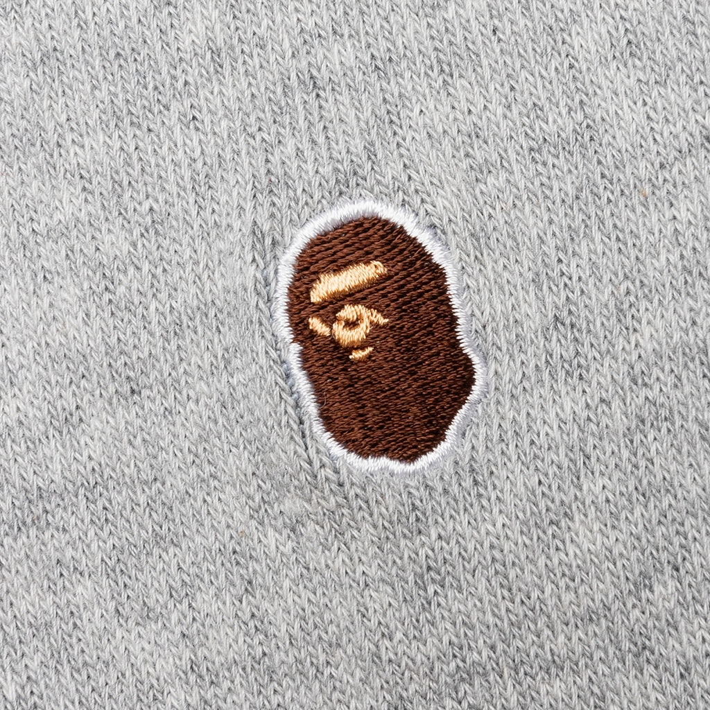 One Point Socks - Gray