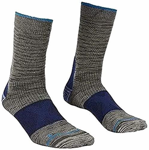 ORTOVOX Herren Alpinist M socken. Grau (Mid Grey Blend). 45-47