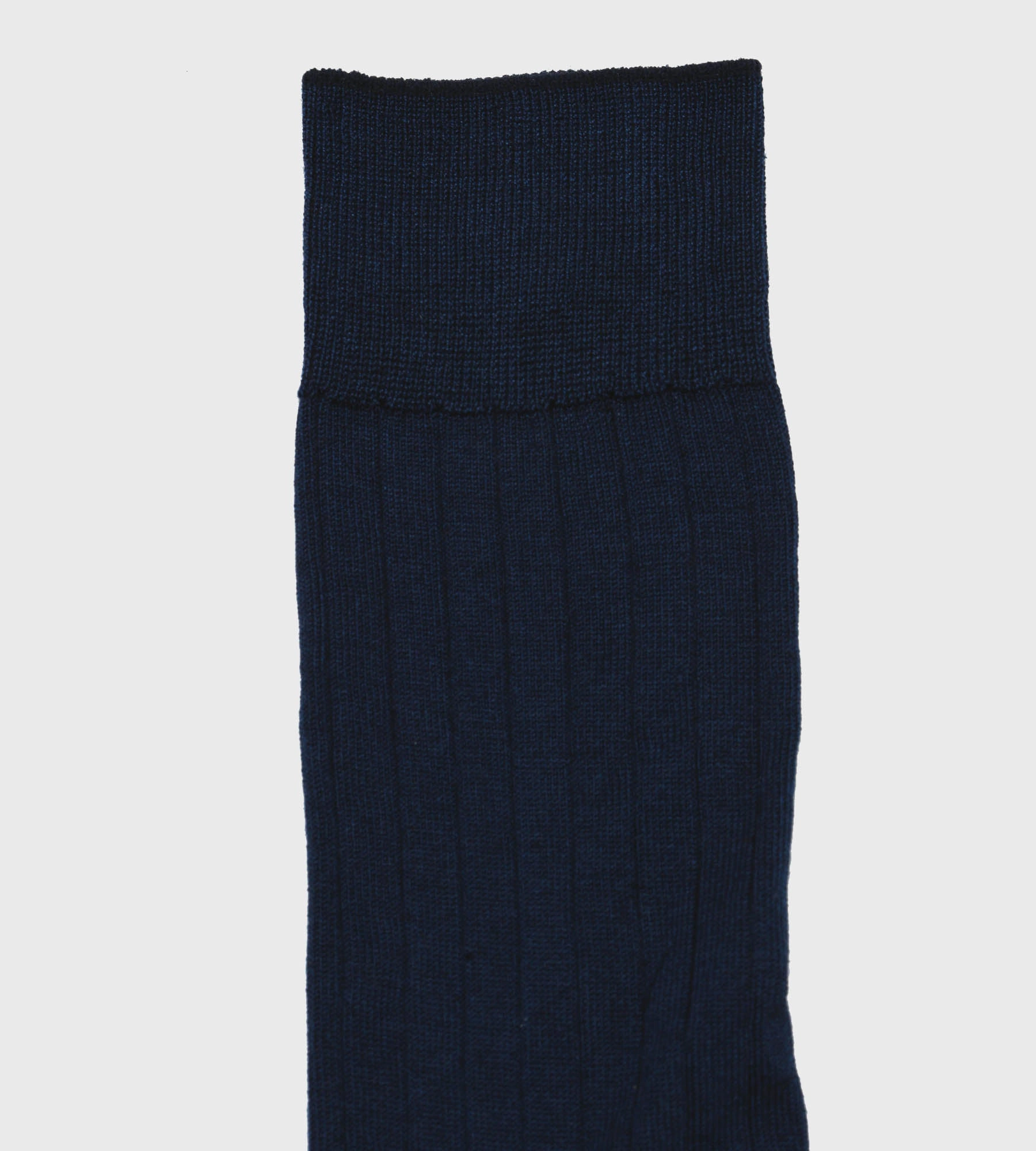 Pack of 2 pairs of men's socks in cotton Navy blue in Scottish thread Dim