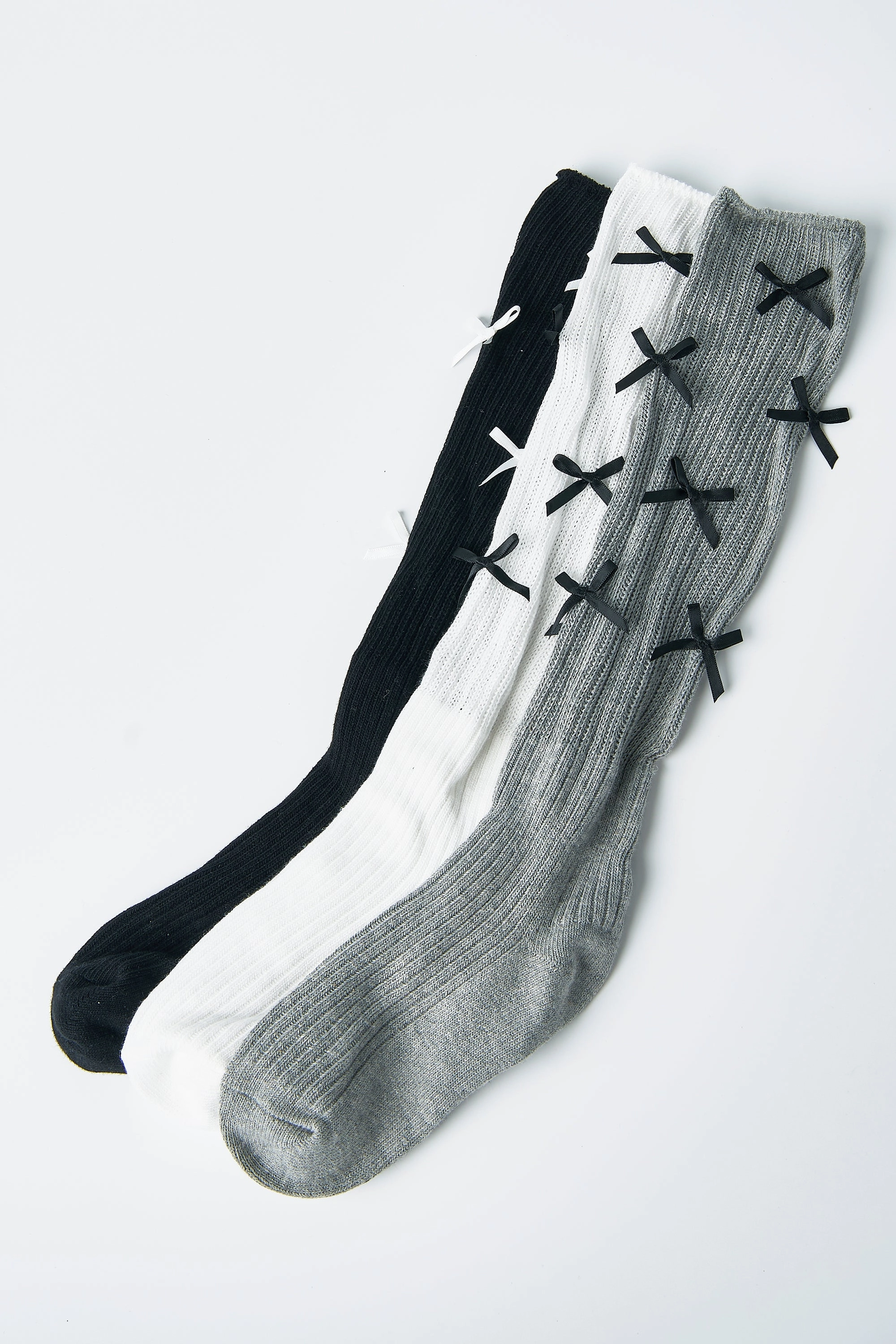 Petite Ribbon Knee Socks