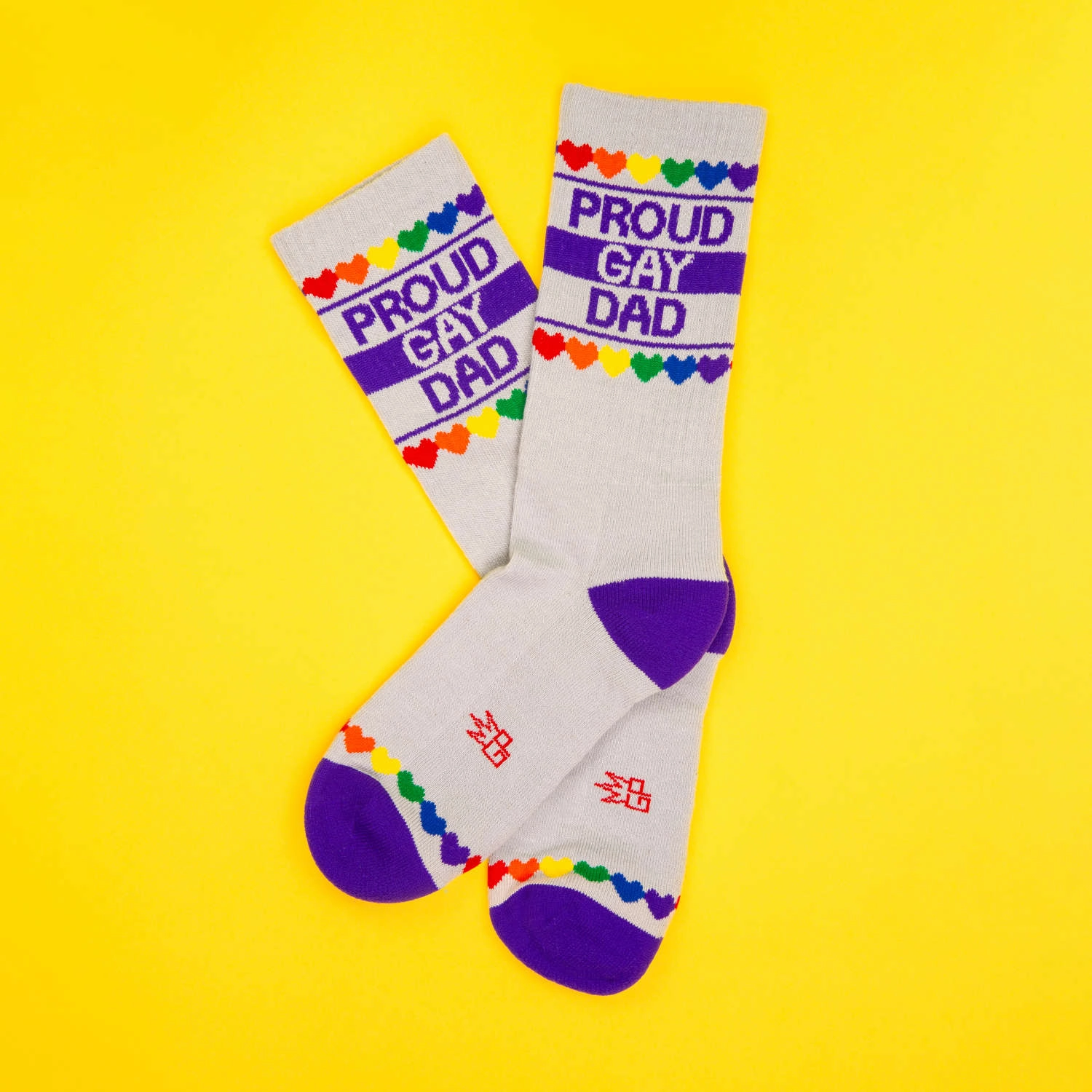 Proud Gay Dad - Gym Crew Socks