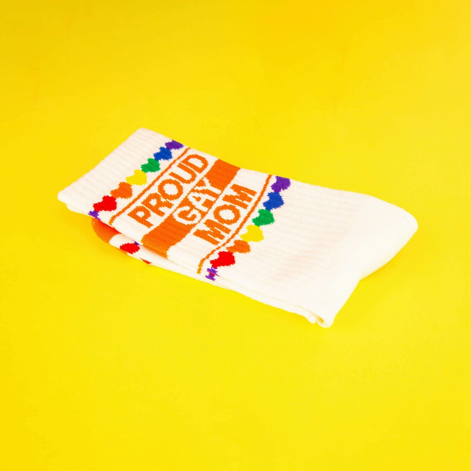 Proud Gay Mom - Gym Crew Socks