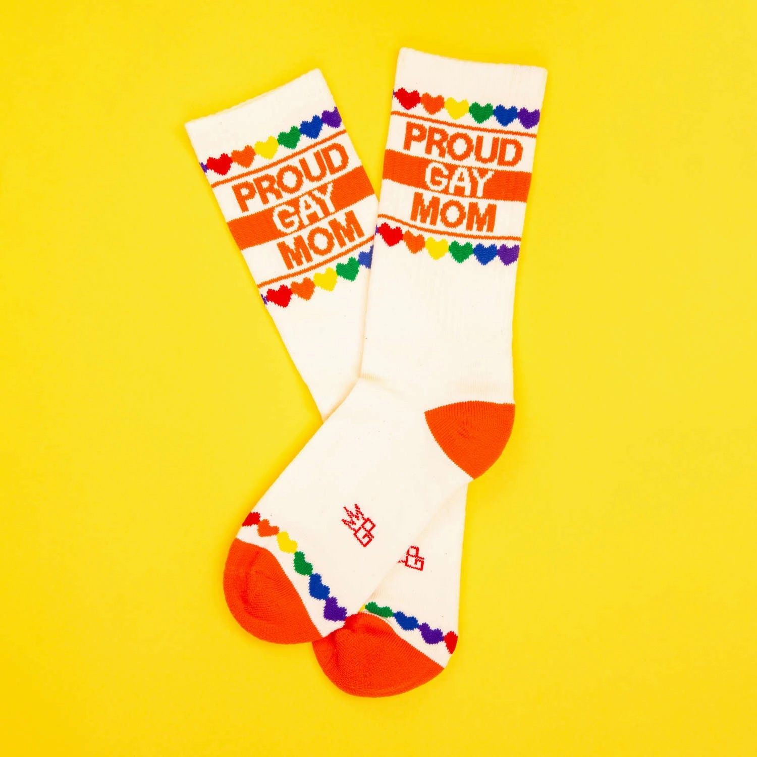 Proud Gay Mom - Gym Crew Socks