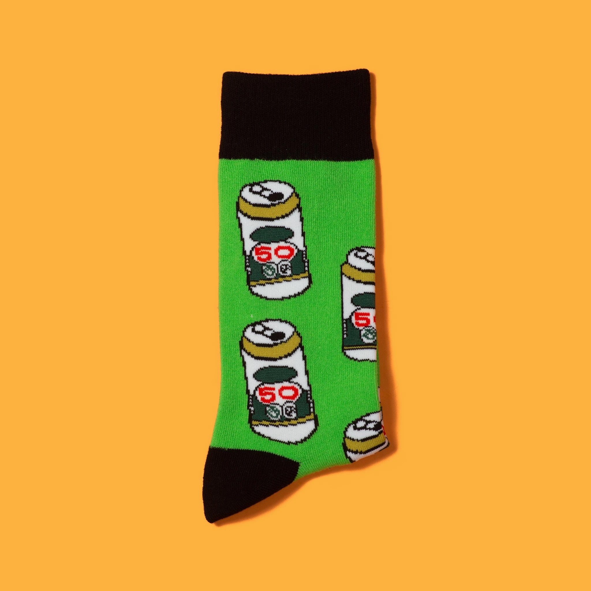 Retro Beer Can Socks