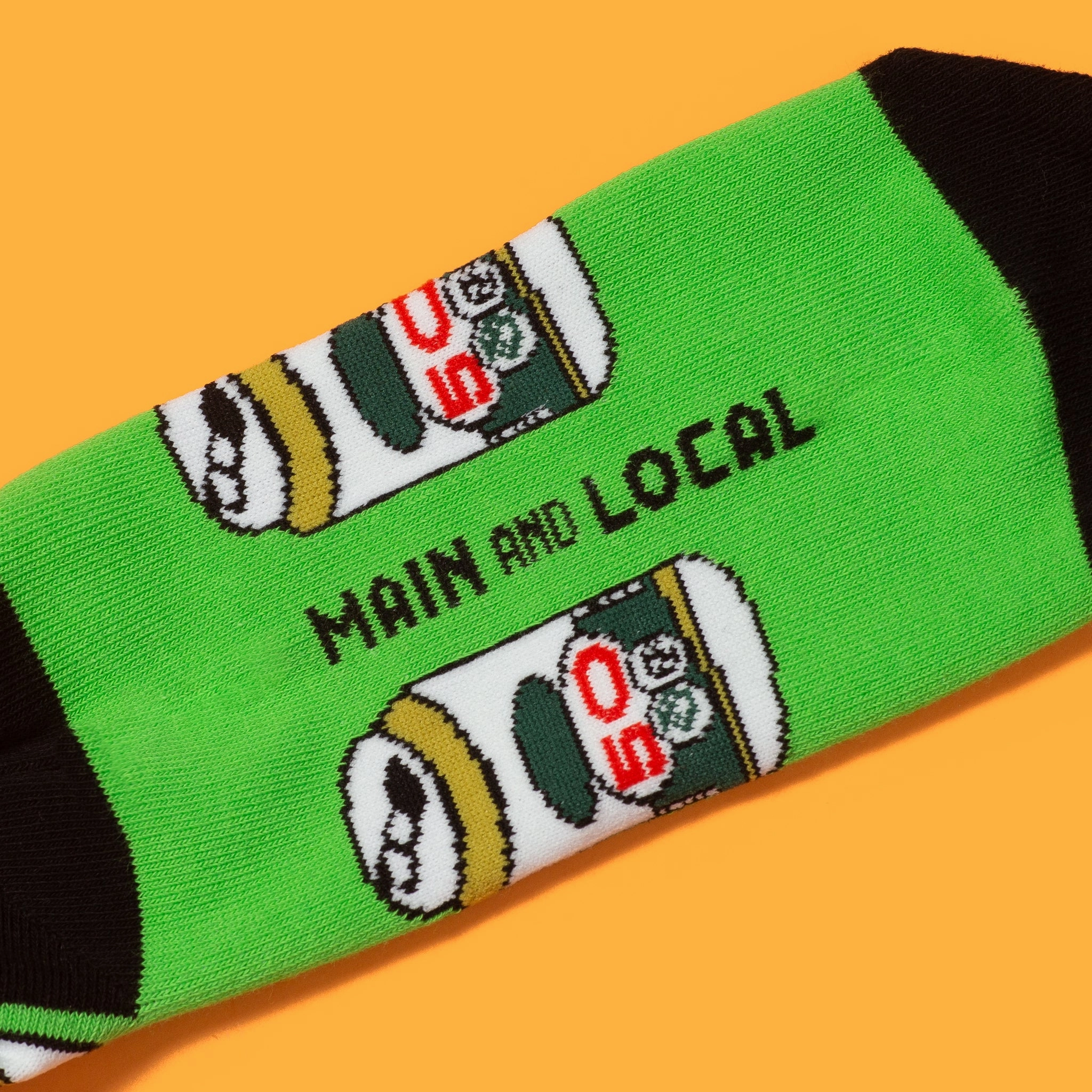 Retro Beer Can Socks