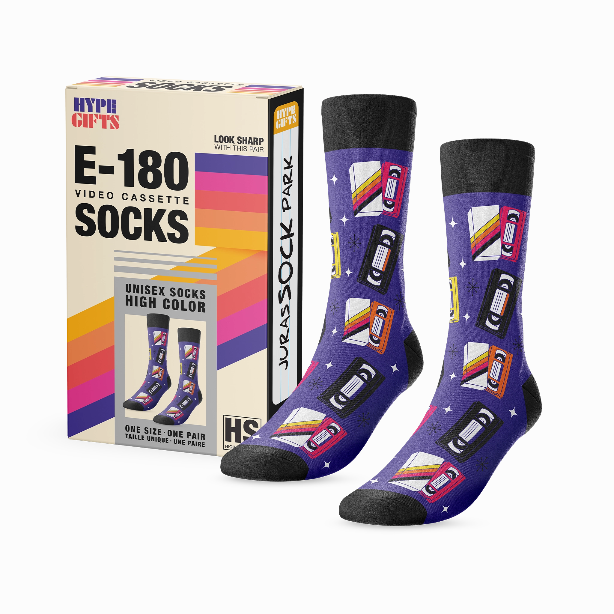 Retro VHS Socks