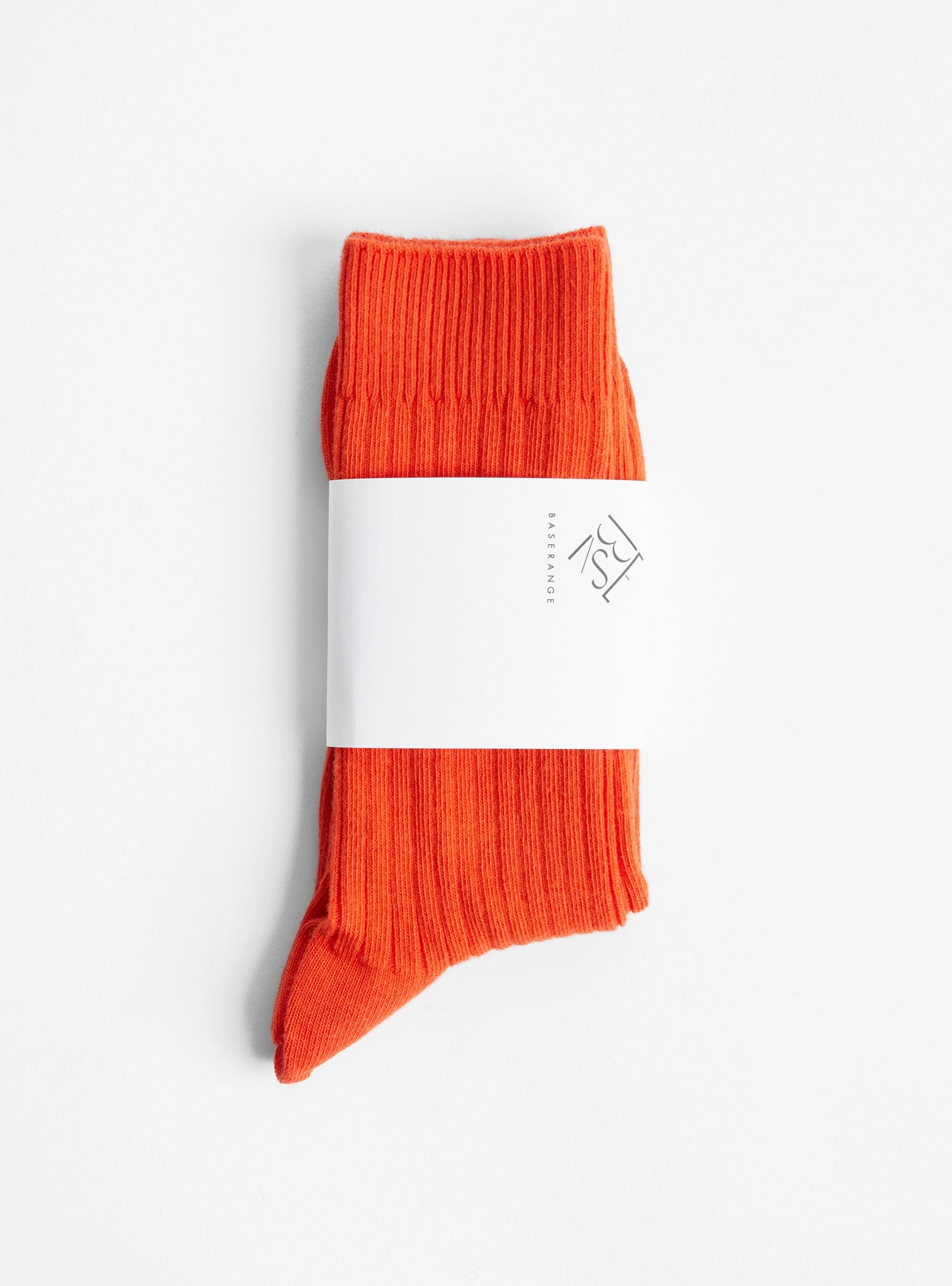 Rib Overankle Socks Bill Red