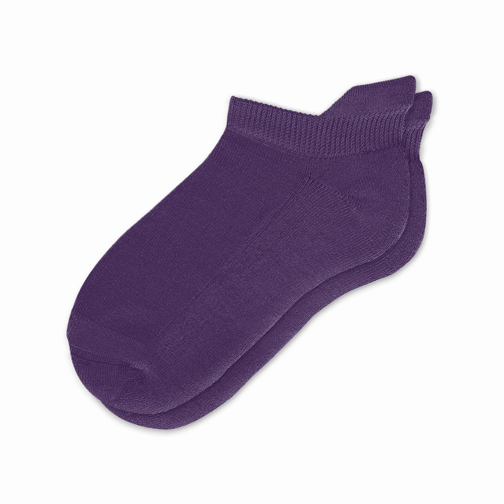 Royal Purple Ankle Socks