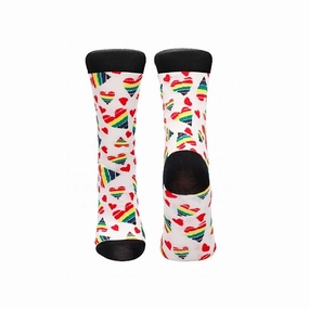 Shots Socks Happy Hearts M/l