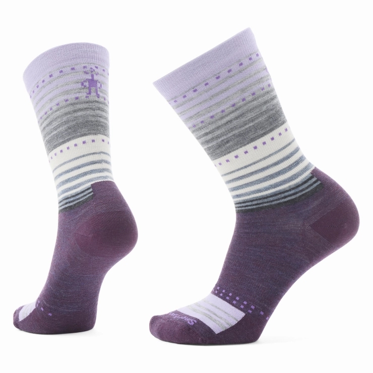 Smartwool Everyday Stitch Stripe Zero Cushion Crew Socks
