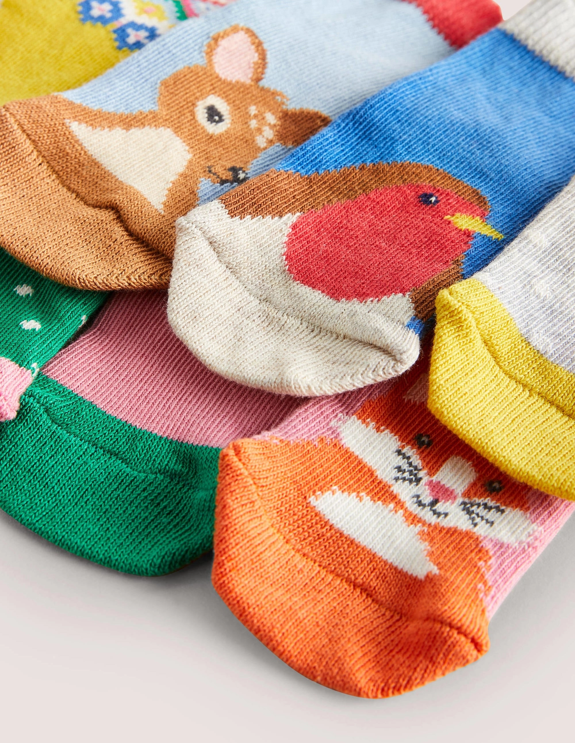 Sock Box 7 Pack-Woodland Fair isle