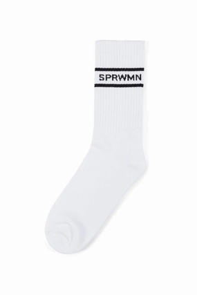 SPRWMN - White Crew Socks