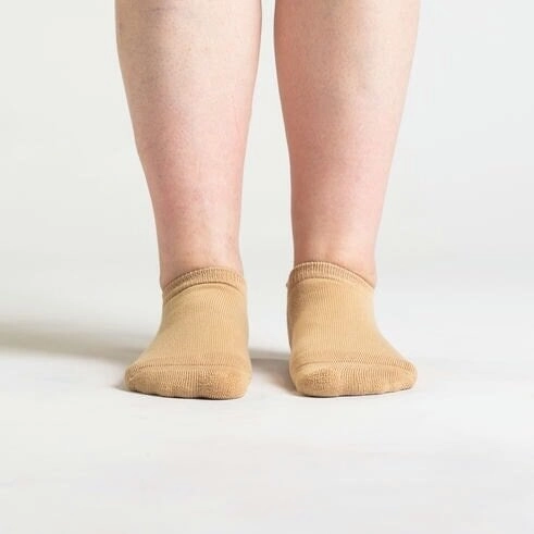 Tan Ankle Socks