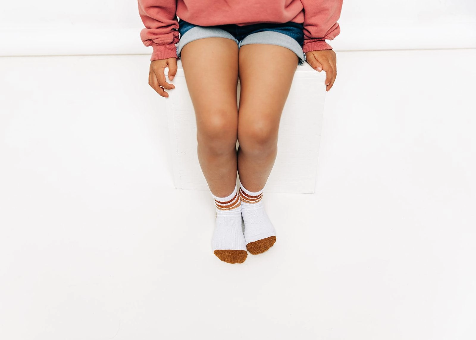 Tan Stripe Socks