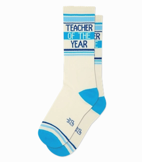 Teacher Of The Year - Gym Crew Socks