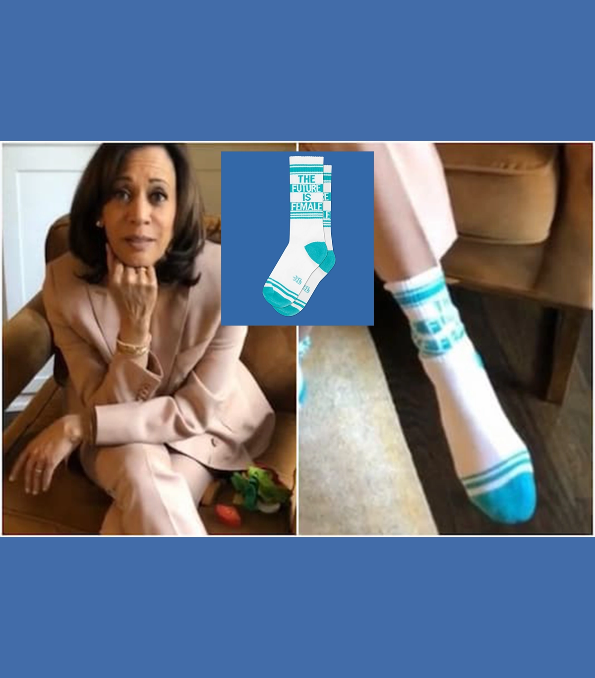 The Future Is Female - Gym Crew Socks
