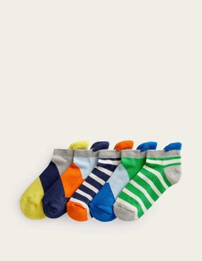 Trainer Socks 5 Pack-Multi Stripe