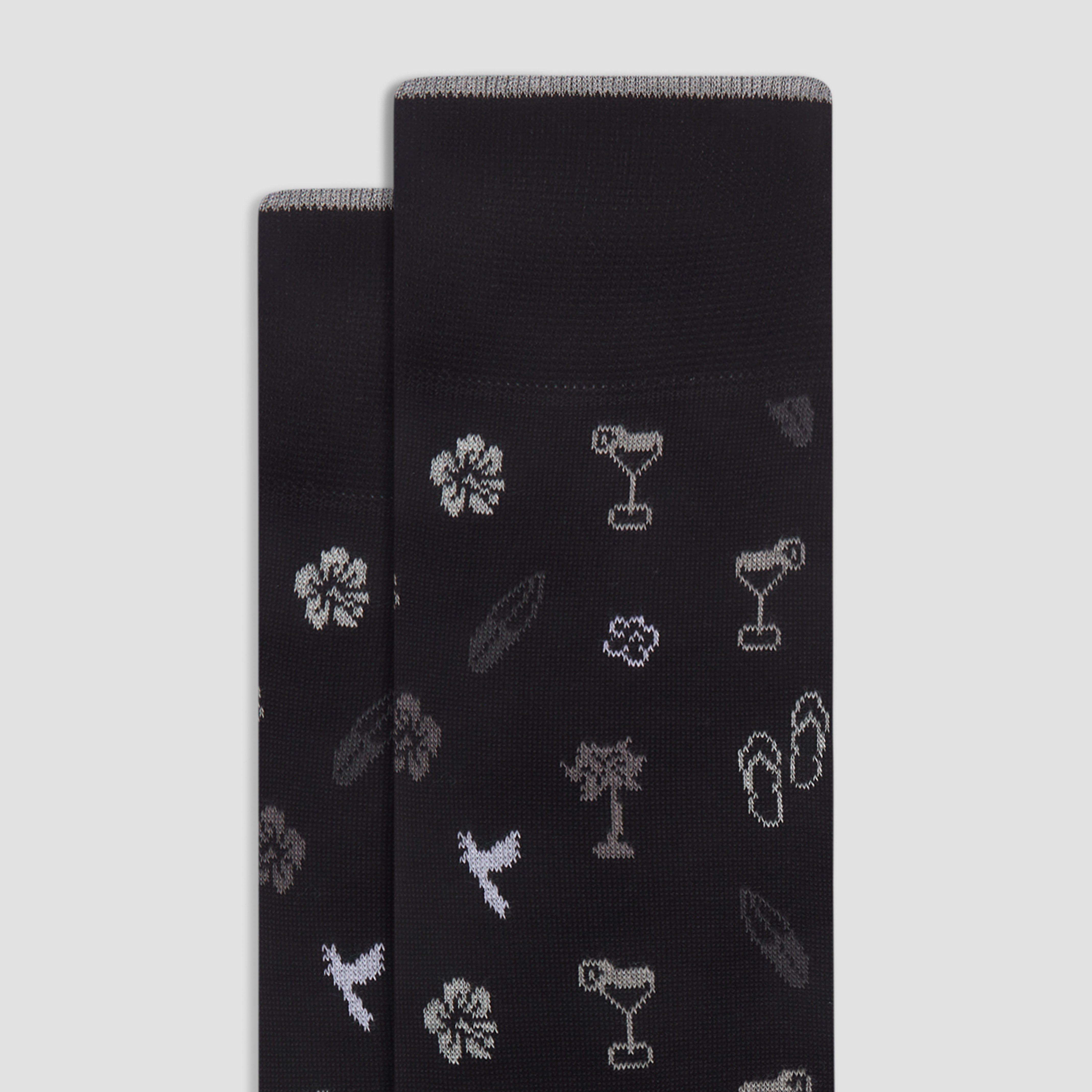 Tropical Cocktail Mid-Calf Socks