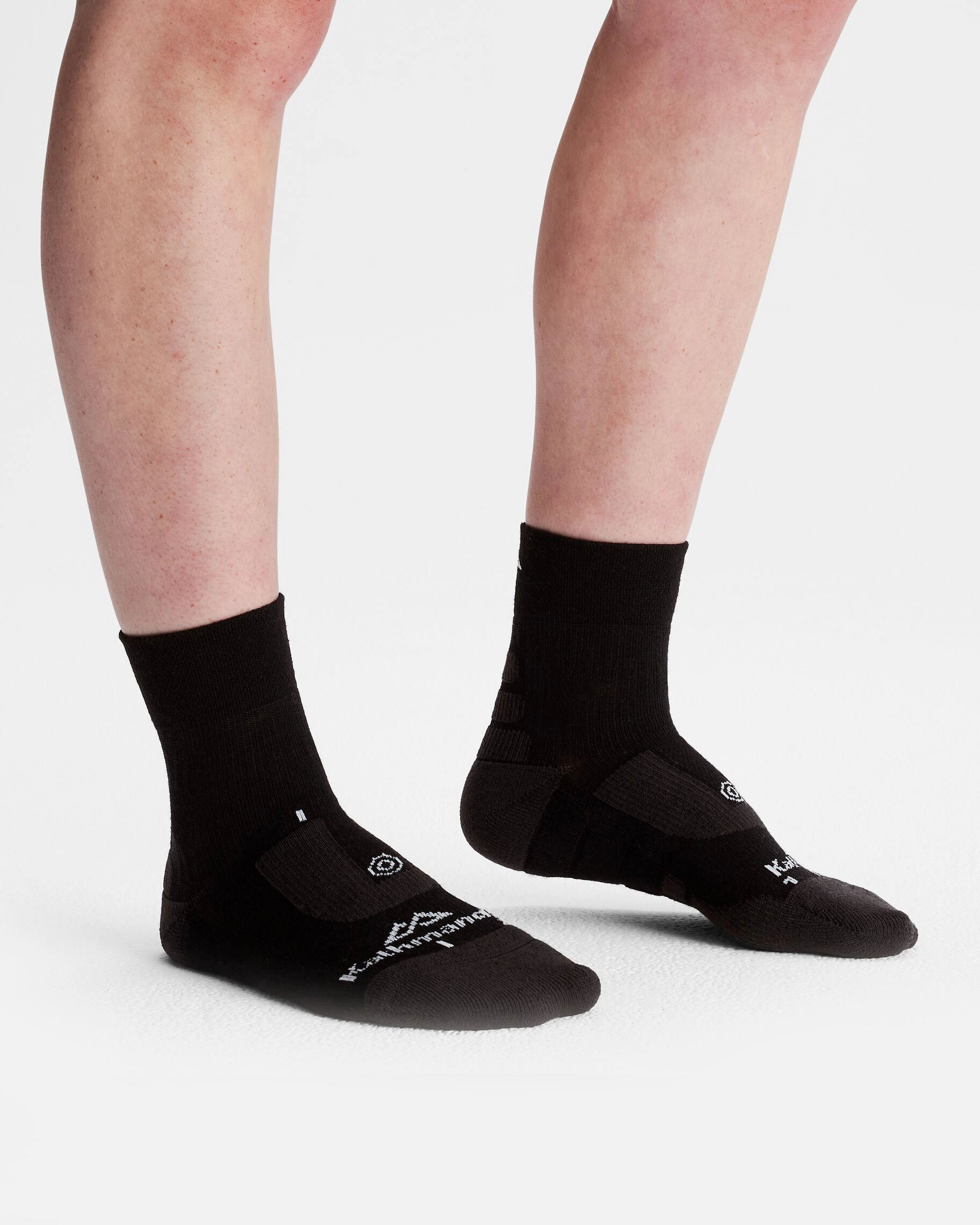 Ultralite Ergonomic Run Socks - Black Stingray