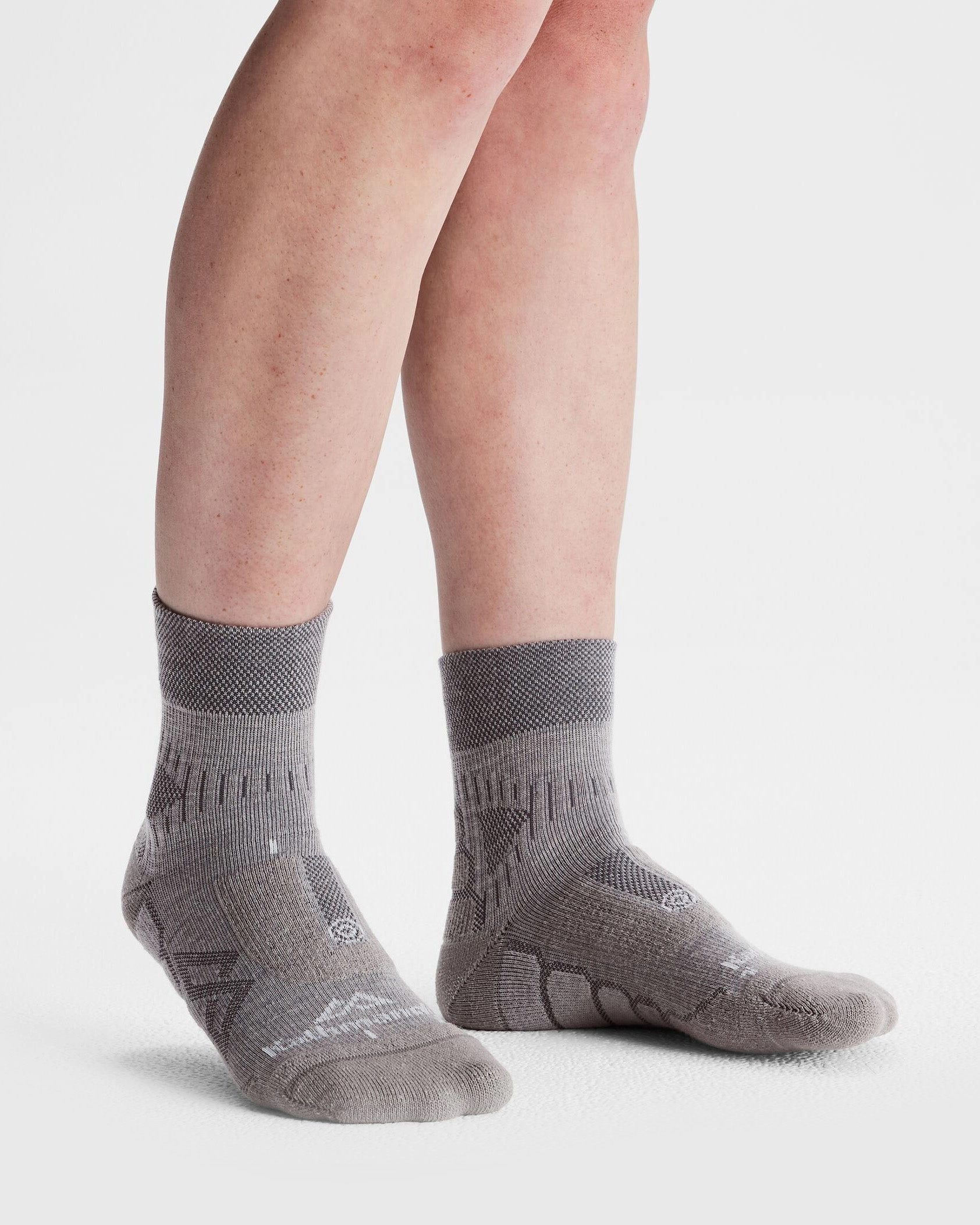 Ultralite Ergonomic Run Socks - Steel Grey