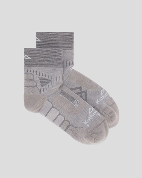 Ultralite Ergonomic Run Socks - Steel Grey