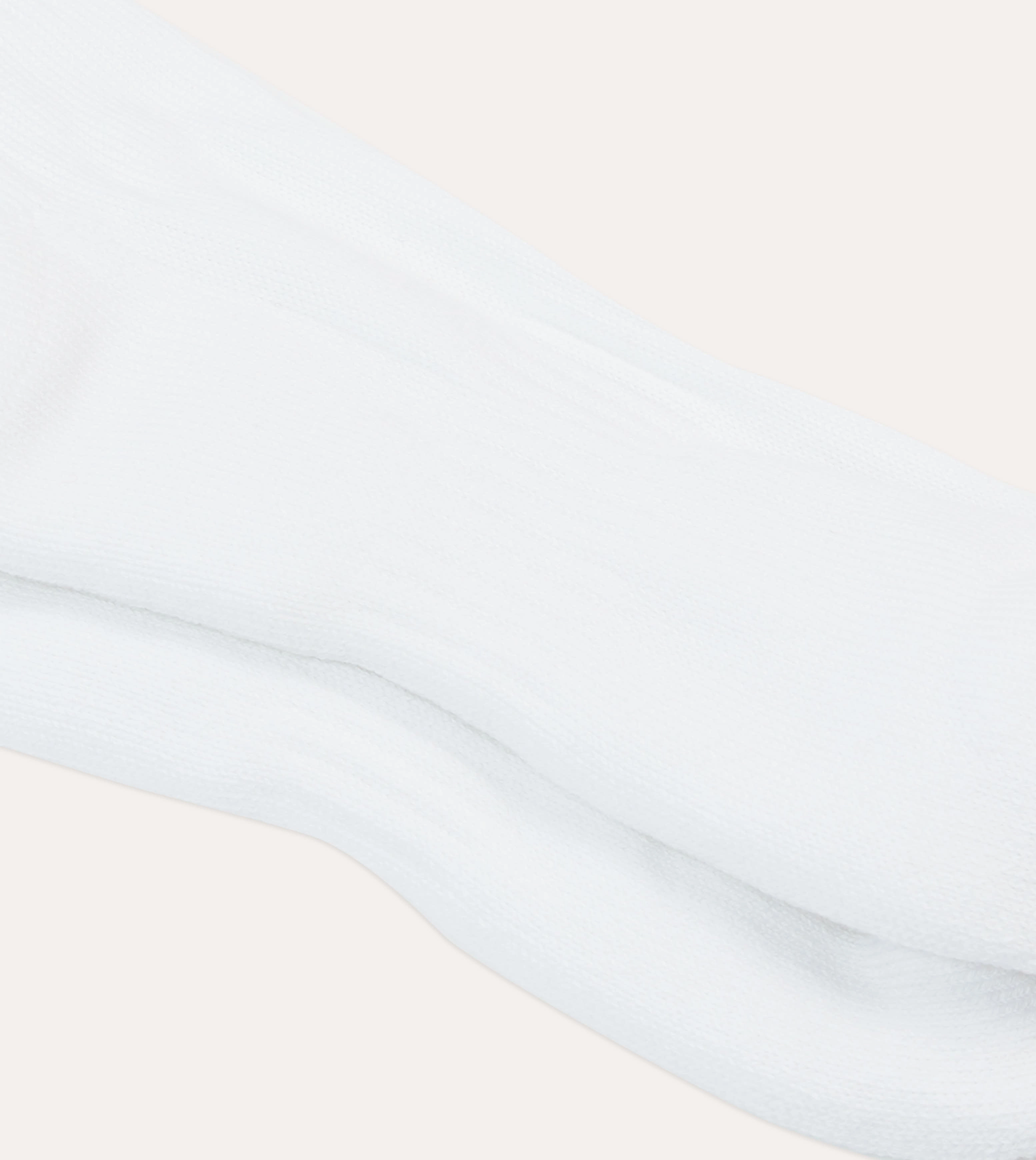 White Cotton Sports Socks