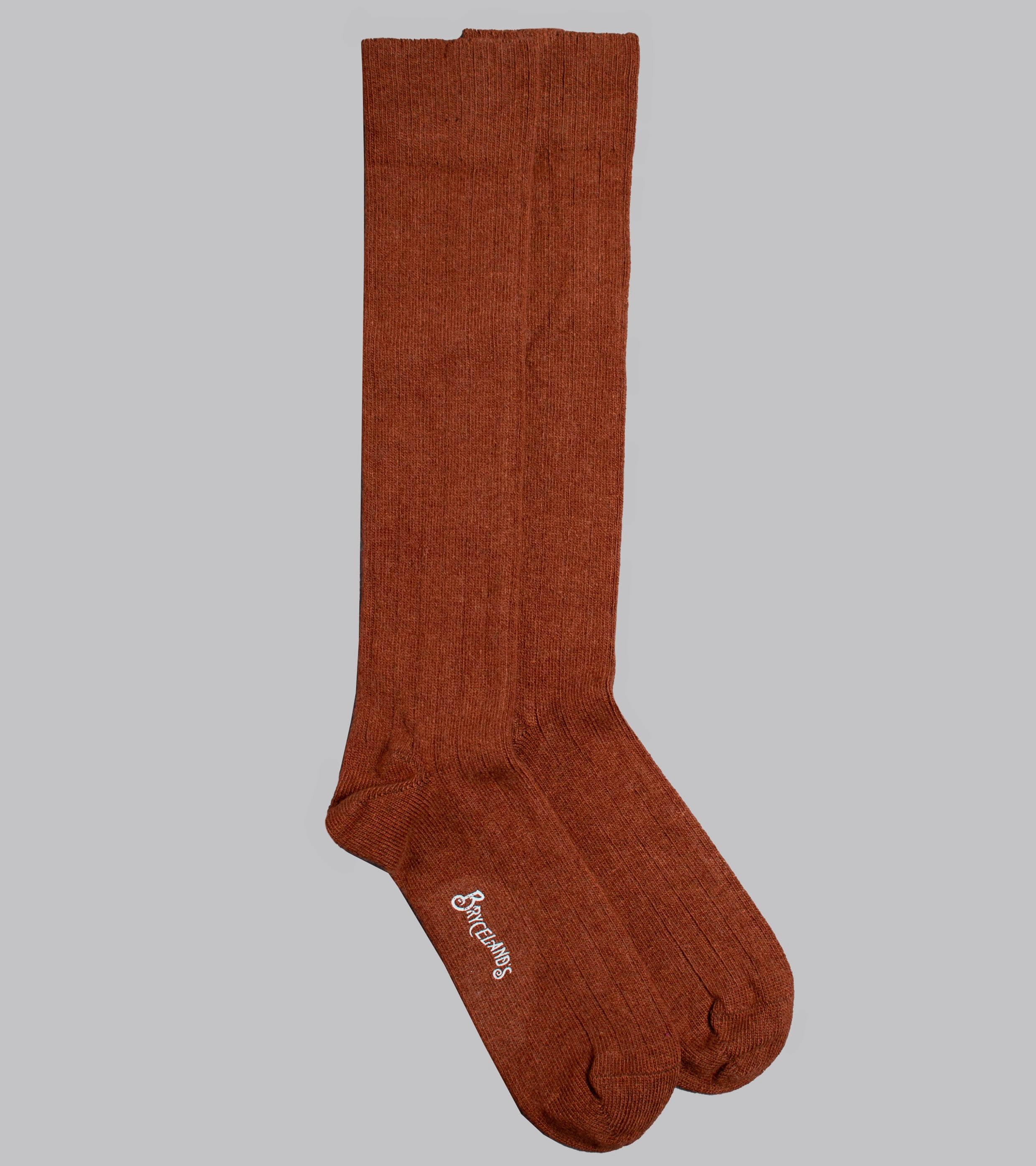 Wide-Rib Cashmere-blend Socks Caramel