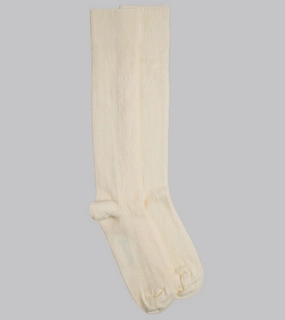 Wide-Rib Cashmere-blend Socks Cream
