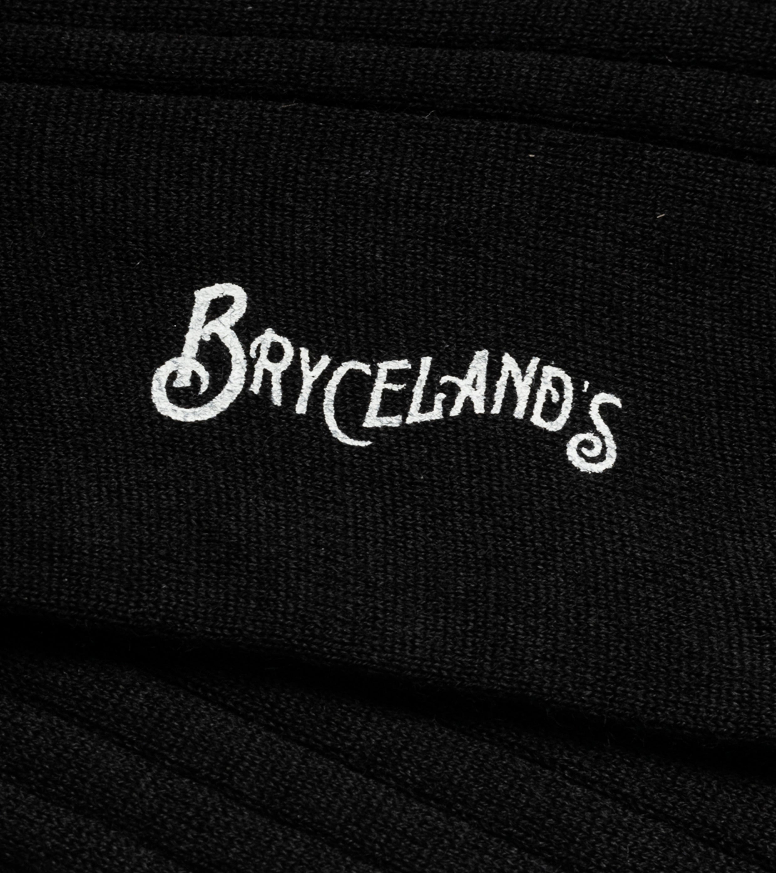Wool Socks Black