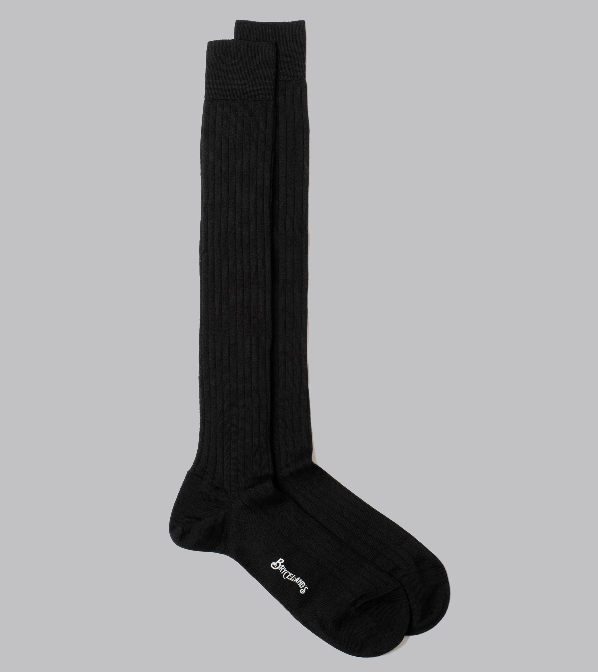 Wool Socks Black