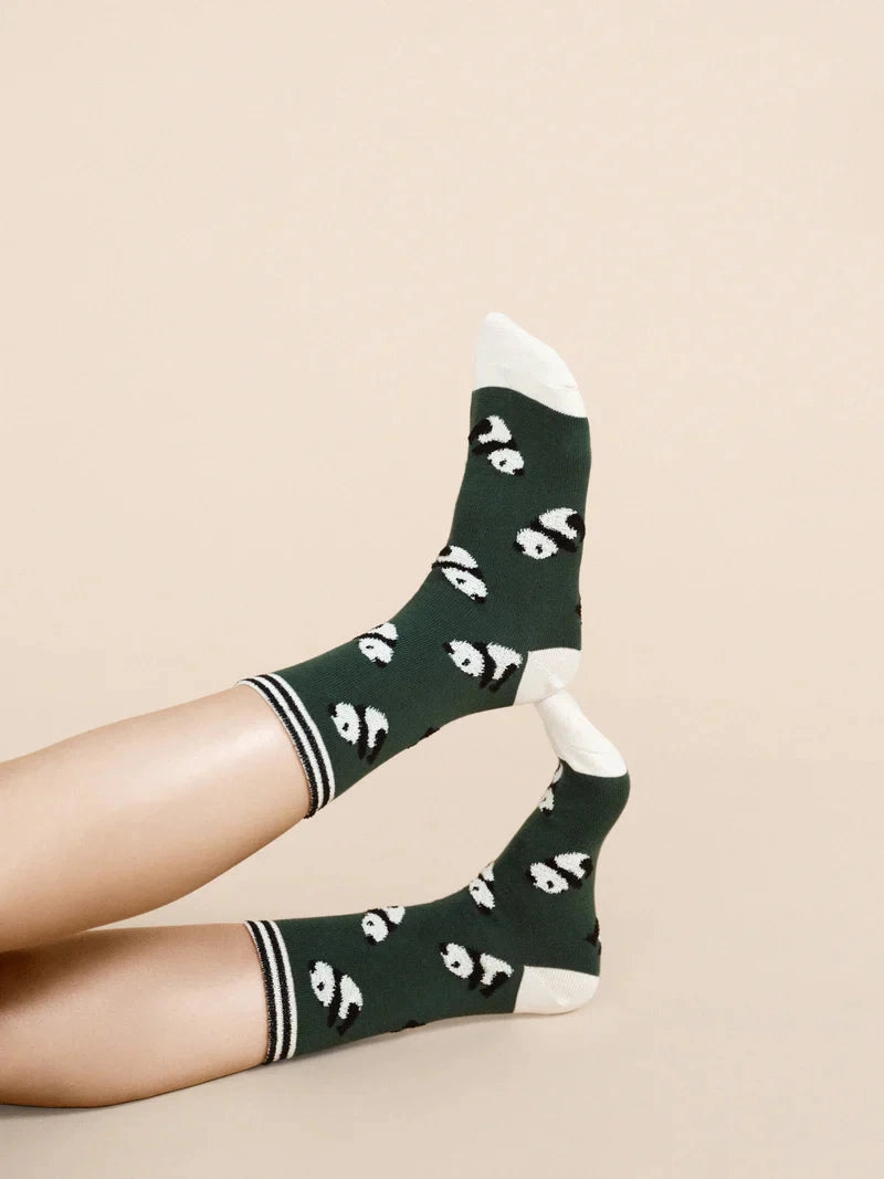 Yoga Panda Crew Hunter Green